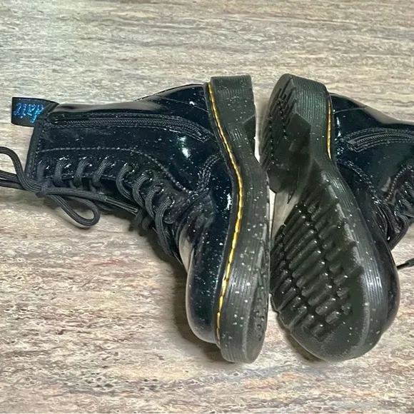 Dr. Martens 1460J glitter celestial ankle combat boots