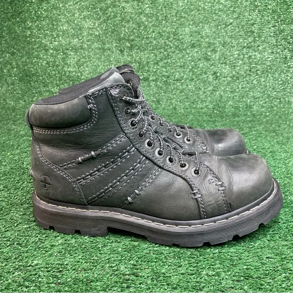 Dr Martens Boots Ankle Combat Lace Up Comfort Leather Mens Size 10