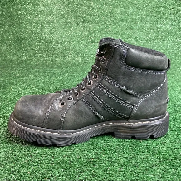 Dr Martens Boots Ankle Combat Lace Up Comfort Leather Mens Size 10