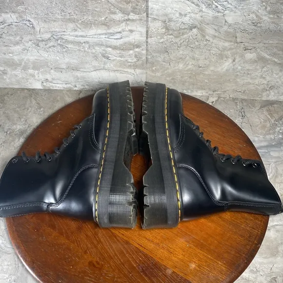 Dr. Martens Jadon Womens Size 5 Black Platform Boots