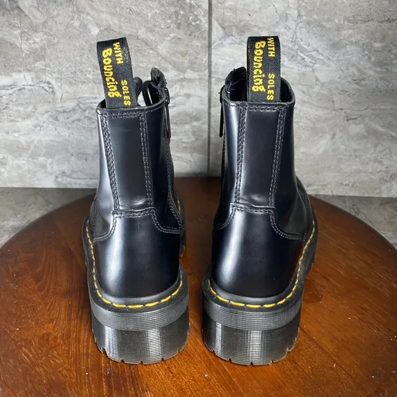 Dr. Martens Jadon Womens Size 5 Black Platform Boots