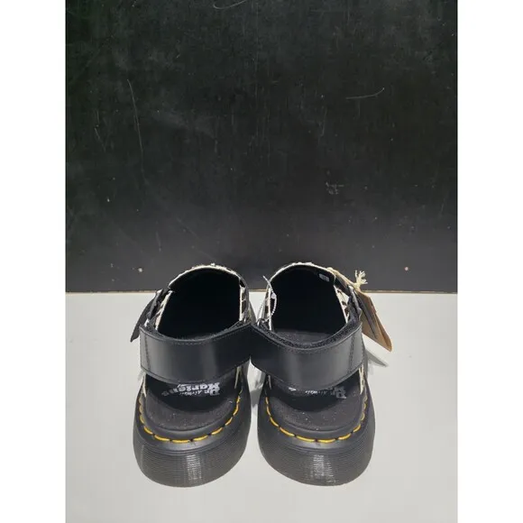 Dr. Martens Jorge II Animal Hair-On Leather Slingback Zebra Doc Martens M10 W11