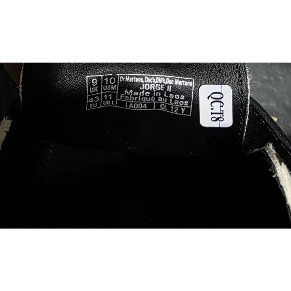 Dr. Martens Jorge II Animal Hair-On Leather Slingback Zebra Doc Martens M10 W11