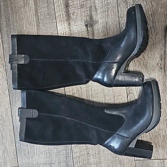 Dr. Martens Josie Motorcycle Pullover Heel Boots