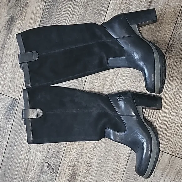 Dr. Martens Josie Motorcycle Pullover Heel Boots