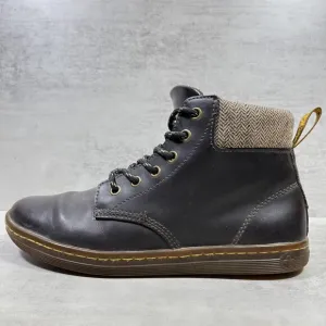 Dr Martens Maelly Leather Ankle Boots - Women's Size 9 - Brown