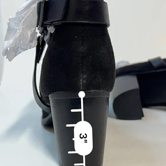 Dream‎ Pairs Black Ankle Booties, Size 11 - New, Stylish and Comfortable