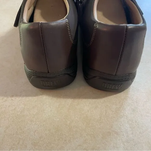 Drew Women’s Shoes Orthotic brown size 9.5 W adjustable strap