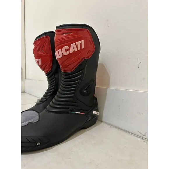 Ducati Racing Boots Motorcycle Motorbike Boots Shoes By‎ TCX Sz 46 Us 12 Used