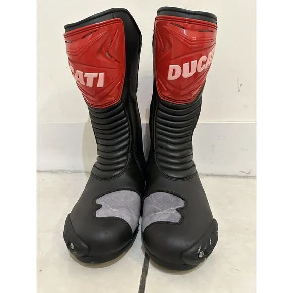 Ducati Racing Boots Motorcycle Motorbike Boots Shoes By‎ TCX Sz 46 Us 12 Used