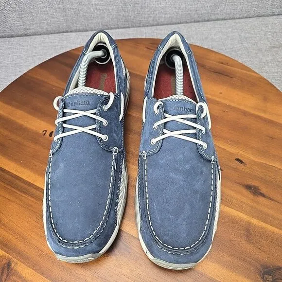 Dunham Men's Captain Boat Shoe - Size 11 Navy Marine Roll Bar C10145