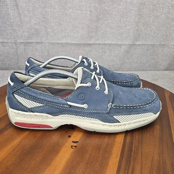 Dunham Men's Captain Boat Shoe - Size 11 Navy Marine Roll Bar C10145