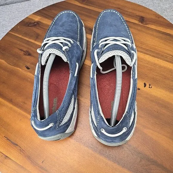 Dunham Men's Captain Boat Shoe - Size 11 Navy Marine Roll Bar C10145