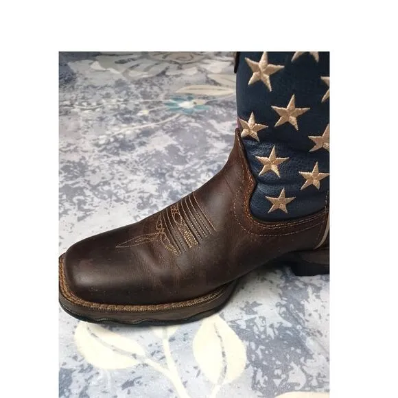 Durango Lady Rebel 10&quot; Cowboy Boots sz 7 Excellent