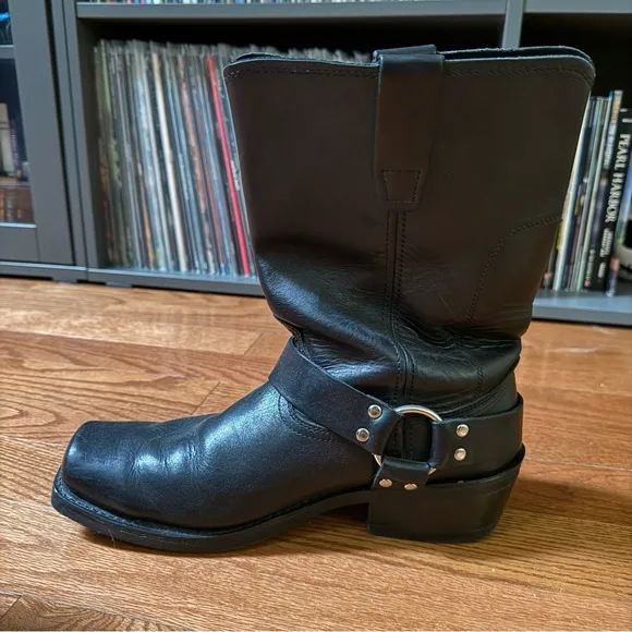 Durango Mens Harness Motorcycle boots size 11D Black