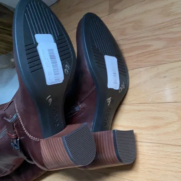 Ecco Shape 55 Block Heel Boots.