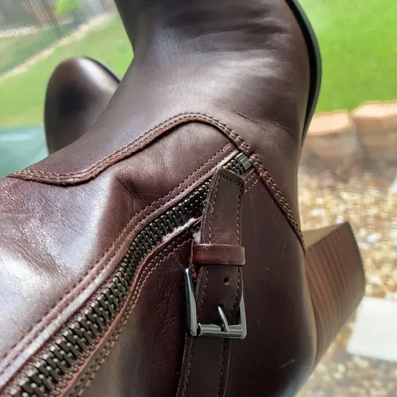 Ecco Shape 55 Block Heel Boots.