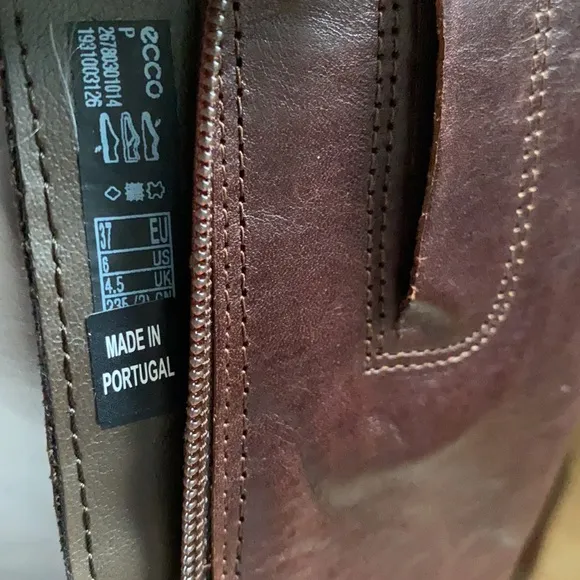 Ecco Shape 55 Block Heel Boots.