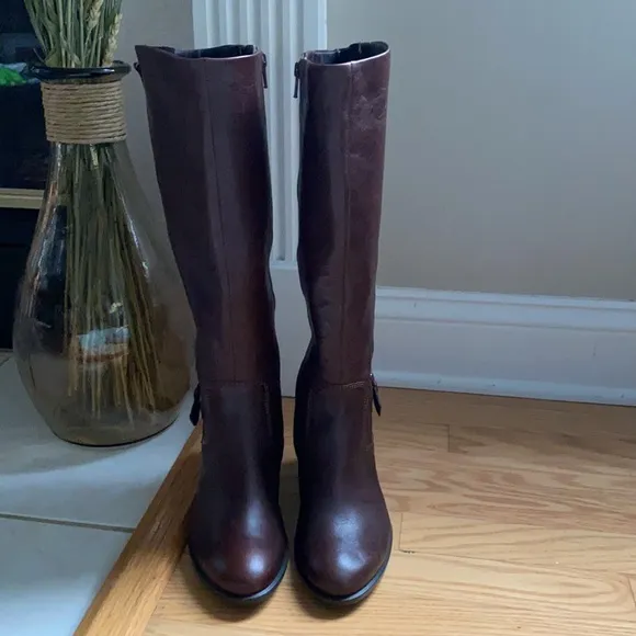 Ecco Shape 55 Block Heel Boots.