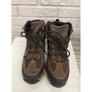 Eddie Bauer Fairmont Men Brown Waterproof Hiking Boots Size 11