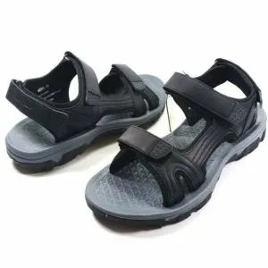 Eddie Bauer Men's Nick Hiking Summer Black Straps Sandals Shoes 13M New