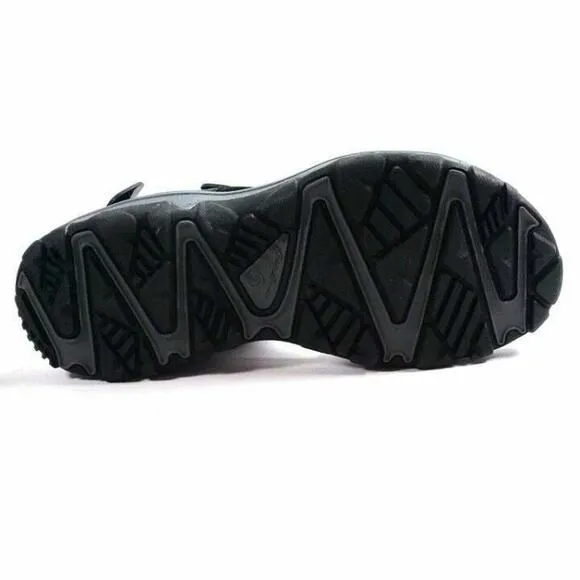 Eddie Bauer Men's Nick Hiking Summer Black Straps Sandals Shoes 13M New