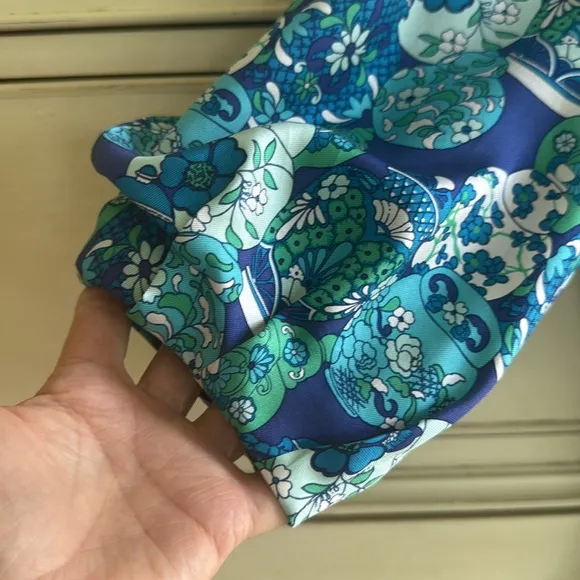Elegant Lilly Pulitzer Sandpiper Dress Chinoiserie Ginger Jar size 2