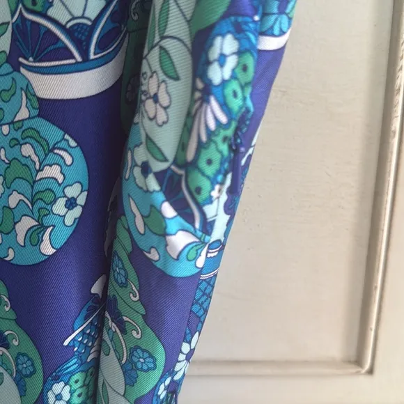 Elegant Lilly Pulitzer Sandpiper Dress Chinoiserie Ginger Jar size 2