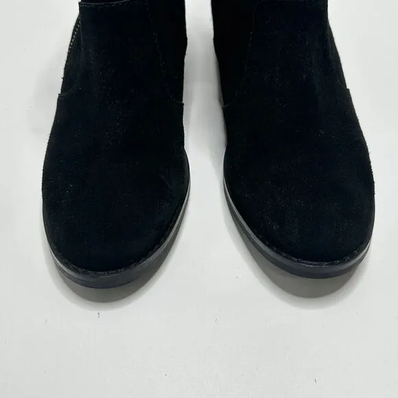 EMU Australia Merck W12400 Ankle Boots Black Womens Size 7 Suede