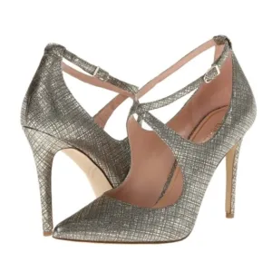 ENZO ANGIOLINI 7 Finton Metallic Leather  Pumps
