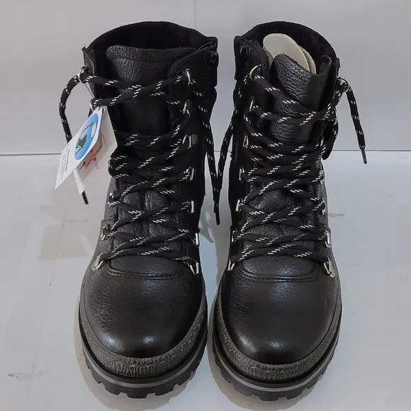 Eric Michael‎ Black Leather Cynthia Women's Boots