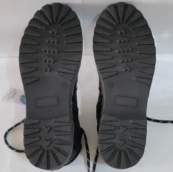 Eric Michael‎ Black Leather Cynthia Women's Boots