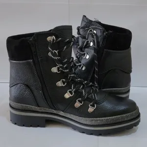 Eric Michael‎ Black Leather Cynthia Women's Boots