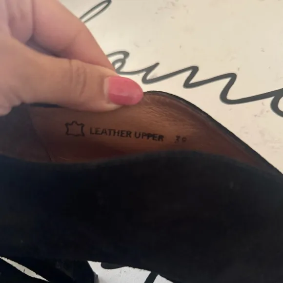 ERIC MICHAEL MADE IN PORTUGAL LEATHER ANKLE BOOTS 39