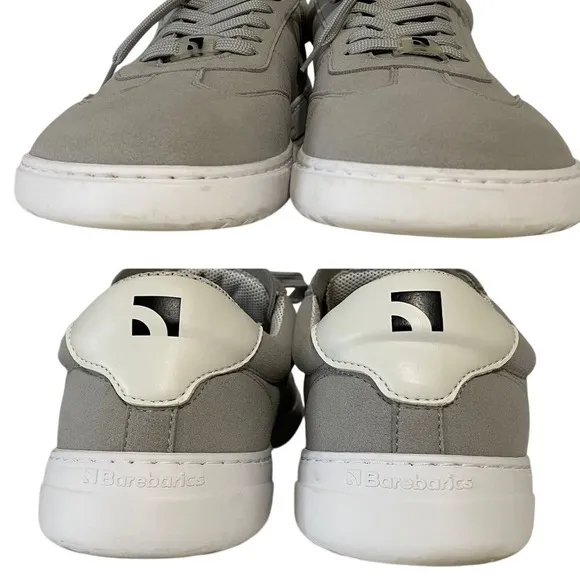 EUC Barebarics Pulsar Barefoot Sneaker Gray EU39 Vegan Unisex Barefoot‎ Shoe