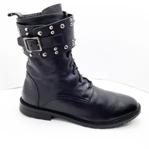{Fabianelli} Studded Moto  Boots