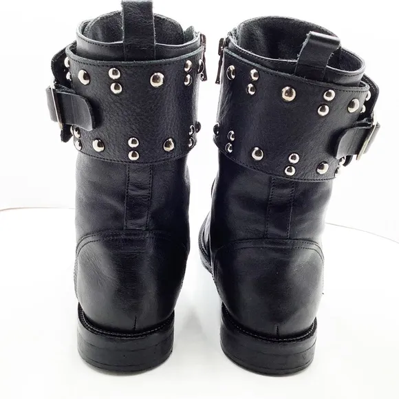 {Fabianelli} Studded Moto  Boots