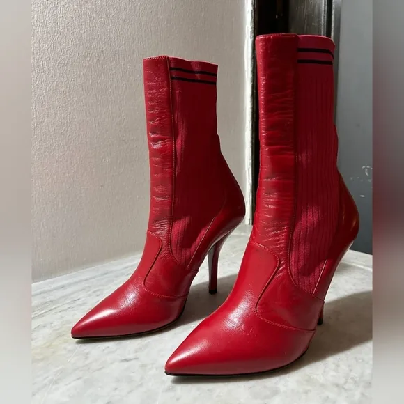 Fende Ankle Boots