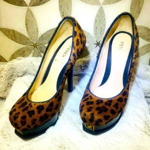 Fendi Cheetah Print Pumps