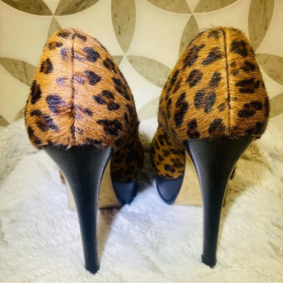 Fendi Cheetah Print Pumps