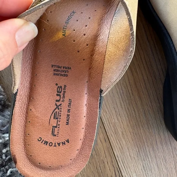 Flexus Aditi by Spring Step leather arch support Sandal NEW