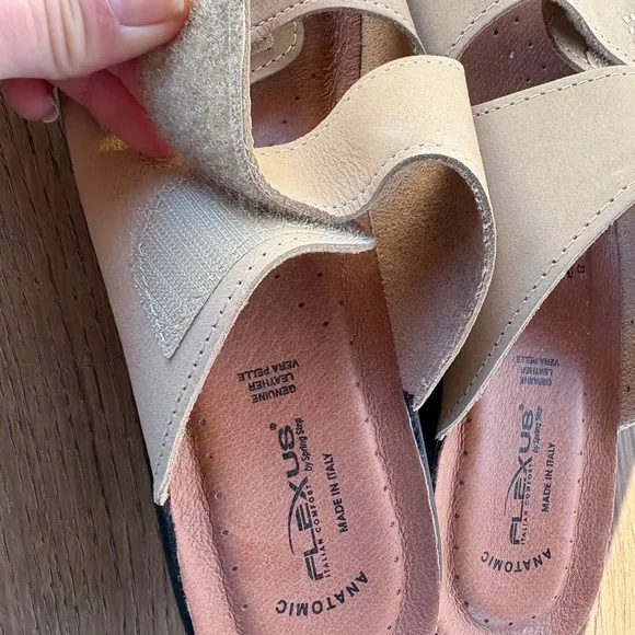 Flexus Aditi by Spring Step leather arch support Sandal NEW