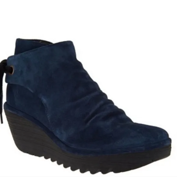 Fly London Yebi Diesel Booties - Size 5