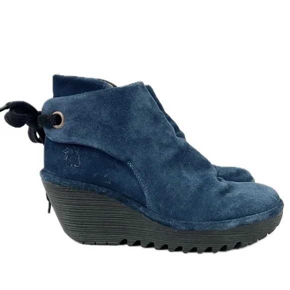 Fly London Yebi Diesel Booties - Size 5