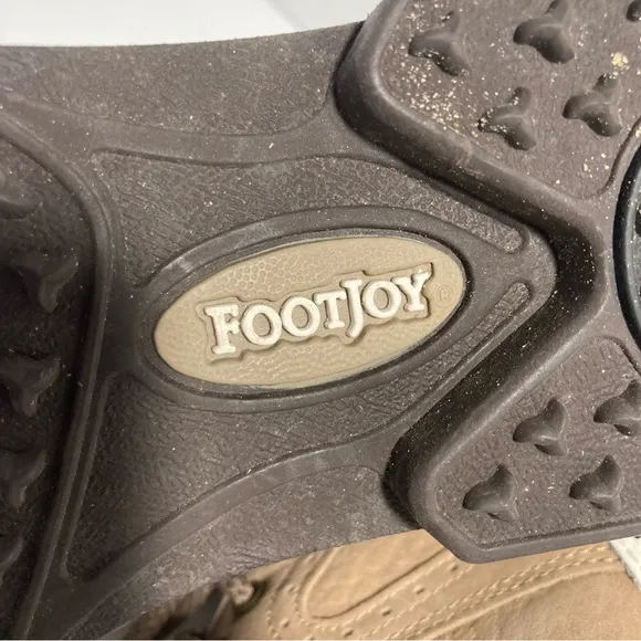 FOOTJOY Golf  Saddle Shoes White Tan Brown Womens 6.5 M