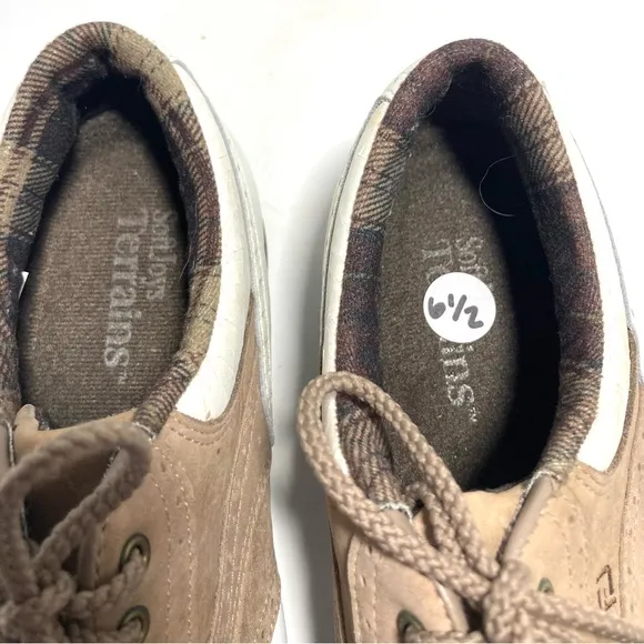 FOOTJOY Golf  Saddle Shoes White Tan Brown Womens 6.5 M