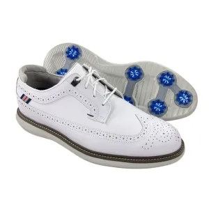 FootJoy Traditions Mens Wing Tip Golf Shoes Size 11 W White 57910 NEW