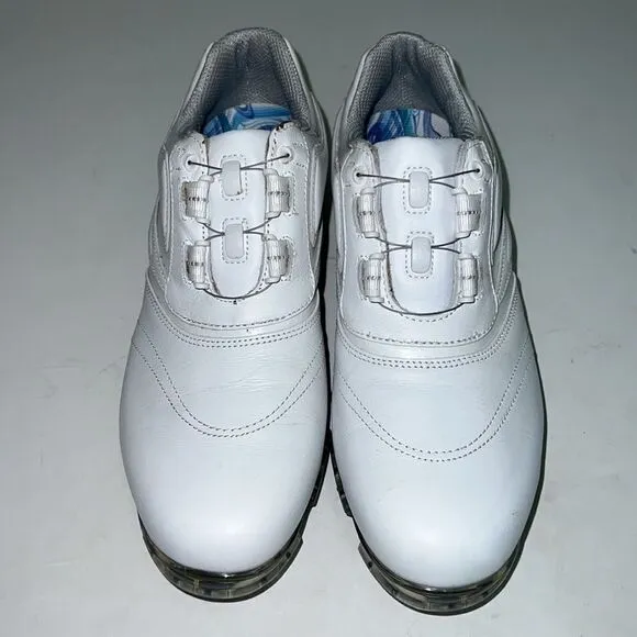 Foot Joy White BOA Closure, waterproof golf shoes Size 8N A19