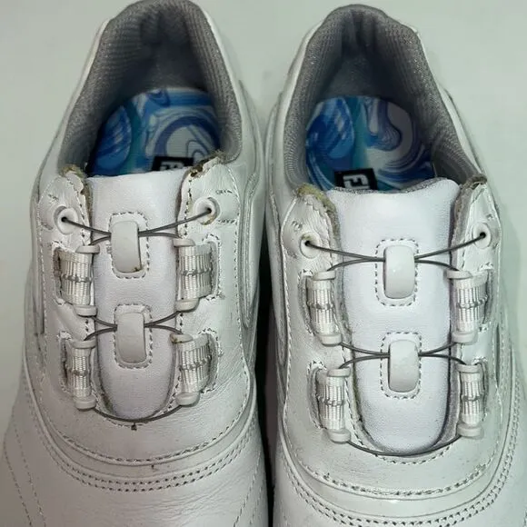 Foot Joy White BOA Closure, waterproof golf shoes Size 8N A19