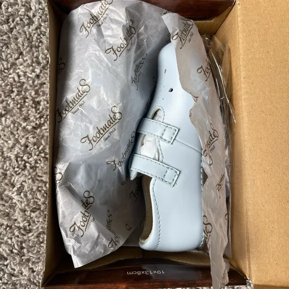 Footmates Blue Danielle Shoes Size 7.5